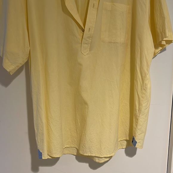 Bobby jones xxl golf shirt yellow short sleeve button down - Picture 3 of 11